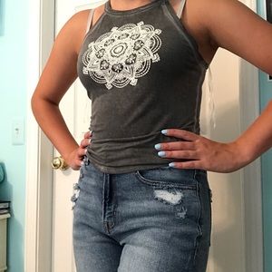 Halter top tank top from Kohl’s.